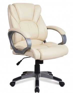 Кресло офисное BRABIX "Eldorado EX-504", экокожа, бежевое, 531167 в Верхней Пышме - verhnyaya-pyshma.ok-mebel.com | фото