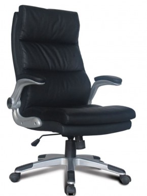 Кресло офисное BRABIX "Fregat EX-510" (рециклированная кожа, черное) 530863 в Верхней Пышме - verhnyaya-pyshma.ok-mebel.com | фото