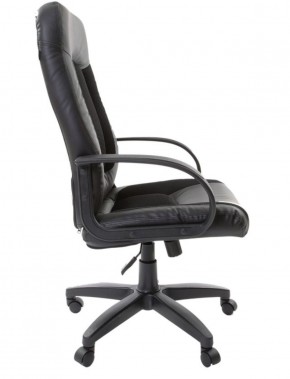 Кресло офисное BRABIX "Strike EX-525" (экокожа черная, ткань черная) 531381 в Верхней Пышме - verhnyaya-pyshma.ok-mebel.com | фото 3