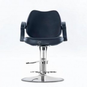 Кресло парикмахера Barneo 6219D черное в Верхней Пышме - verhnyaya-pyshma.ok-mebel.com | фото 2
