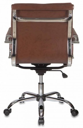 Кресло руководителя Бюрократ CH-993-LOW/BROWN коричневый в Верхней Пышме - verhnyaya-pyshma.ok-mebel.com | фото 4