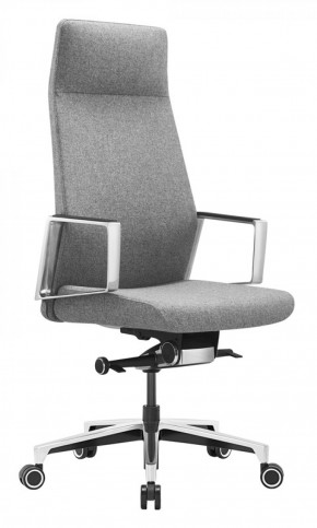Кресло руководителя Бюрократ _JONS/CASHGREY серый в Верхней Пышме - verhnyaya-pyshma.ok-mebel.com | фото