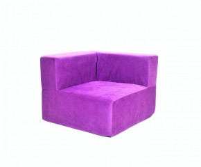 Кресло-угловое-модуль бескаркасное Тетрис 30 (Фиолетовый) в Верхней Пышме - verhnyaya-pyshma.ok-mebel.com | фото
