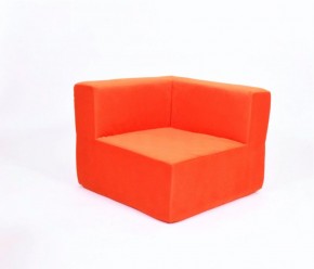 Кресло-угловое-модуль бескаркасное Тетрис 30 (Оранжевый) в Верхней Пышме - verhnyaya-pyshma.ok-mebel.com | фото