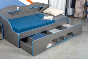Кровать 11.03 Индиго + орт. основание (900*2000) в Верхней Пышме - verhnyaya-pyshma.ok-mebel.com | фото 2