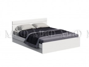 НЭНСИ NEW Кровать 1,4 м (Белый глянец холодный/Белый) в Верхней Пышме - verhnyaya-pyshma.ok-mebel.com | фото