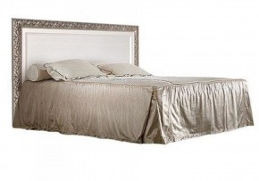 Кровать 2-х спальная (1,4 м) Тиффани штрих-лак/серебро (ТФКР140-1) в Верхней Пышме - verhnyaya-pyshma.ok-mebel.com | фото