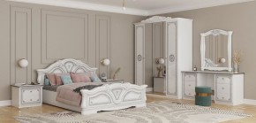 Кровать 2-х спальная 1600*2000 Грация (12.116) без основания (белый/серебро) в Верхней Пышме - verhnyaya-pyshma.ok-mebel.com | фото 2