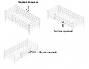 Кровать 2-х ярусная Сонечка с бортиками (лестница наклонная) в Верхней Пышме - verhnyaya-pyshma.ok-mebel.com | фото 4