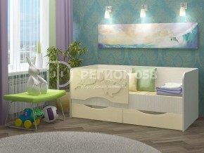 Кровать Дельфин-2 МДФ (фасад 3D) 1600 в Верхней Пышме - verhnyaya-pyshma.ok-mebel.com | фото
