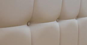 Кровать двойная Хлоя 160 + ортопед + ПМ + дно (арт. Пегасо капучино к/з (бежево-коричневый)) в Верхней Пышме - verhnyaya-pyshma.ok-mebel.com | фото 5