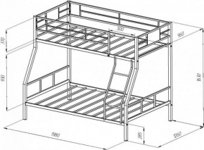 Кровать двухъярусная «Гранада-1» в Верхней Пышме - verhnyaya-pyshma.ok-mebel.com | фото 6