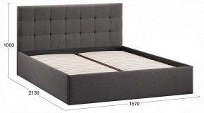 Кровать двуспальная Джоли с ПМ Тип 1 в Верхней Пышме - verhnyaya-pyshma.ok-mebel.com | фото 4