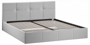 Кровать двуспальная Лора с ПМ в Верхней Пышме - verhnyaya-pyshma.ok-mebel.com | фото 2