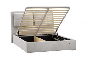 Кровать Ester 1600 с основанием и ПМ (Ультра Смог) Модель 311 в Верхней Пышме - verhnyaya-pyshma.ok-mebel.com | фото 2