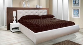 Кровать Интерьерная 1800 с ПМ (ткань 3 кат) в Верхней Пышме - verhnyaya-pyshma.ok-mebel.com | фото
