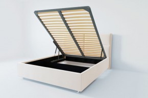Кровать Корсика с ПМ 1200 (экокожа белая) в Верхней Пышме - verhnyaya-pyshma.ok-mebel.com | фото