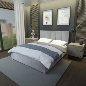 Кровать Мерида Решетка+ПМ (1400) *БЕЗ ДНА в Верхней Пышме - verhnyaya-pyshma.ok-mebel.com | фото