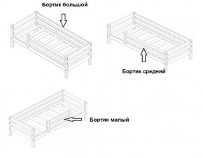 Кровать одноярусная Сонечка (800*1900) модульная в Верхней Пышме - verhnyaya-pyshma.ok-mebel.com | фото 3
