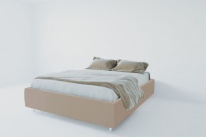 Кровать Подиум с ПМ 1200 (велюр серый) в Верхней Пышме - verhnyaya-pyshma.ok-mebel.com | фото 1