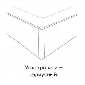 Кровать "Сандра" БЕЗ основания 1200х2000 в Верхней Пышме - verhnyaya-pyshma.ok-mebel.com | фото 3