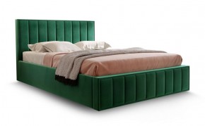Кровать "Вена" 1400 СТАНДАРТ Вариант 1 Мора зеленый + ортопедическое основание на 5 опорах в Верхней Пышме - verhnyaya-pyshma.ok-mebel.com | фото 1