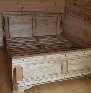 Кровать "Викинг 01" 1400 массив в Верхней Пышме - verhnyaya-pyshma.ok-mebel.com | фото 2
