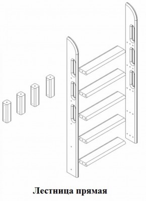 Кровать Сонечка 2-х ярусная (модульная) в Верхней Пышме - verhnyaya-pyshma.ok-mebel.com | фото 12