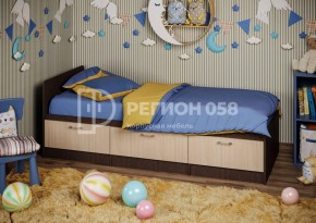 Кровать Юниор-5 ЛДСП в Верхней Пышме - verhnyaya-pyshma.ok-mebel.com | фото 1