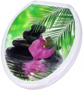 Крышка для унитаза "Декор" "Орхидея" 1/10 в Верхней Пышме - verhnyaya-pyshma.ok-mebel.com | фото
