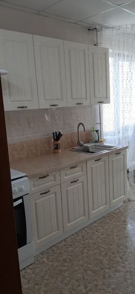 Кухня модульная Луксор серый-кремовый в Верхней Пышме - verhnyaya-pyshma.ok-mebel.com | фото 5
