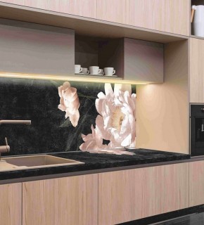 Кухонный фартук со столешницей (А-05) в едином стиле (3050 мм) в Верхней Пышме - verhnyaya-pyshma.ok-mebel.com | фото