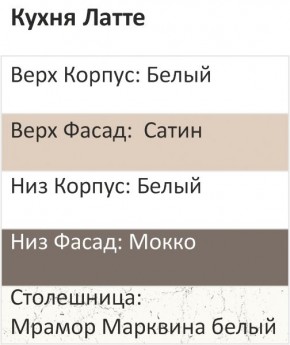 Кухонный гарнитур Латте 1000 (Стол. 26мм) в Верхней Пышме - verhnyaya-pyshma.ok-mebel.com | фото 3