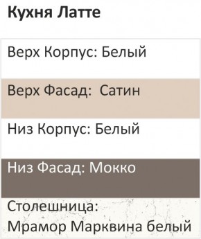 Кухонный гарнитур Латте 1800 (Стол. 38мм) в Верхней Пышме - verhnyaya-pyshma.ok-mebel.com | фото 3