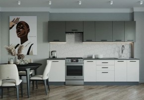 Кухонный гарнитур Лофт 3000 (Стол. 26мм) в Верхней Пышме - verhnyaya-pyshma.ok-mebel.com | фото