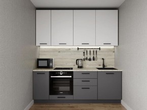 Кухонный гарнитур Меренга 2200 h950 (Стол. 38мм) в Верхней Пышме - verhnyaya-pyshma.ok-mebel.com | фото