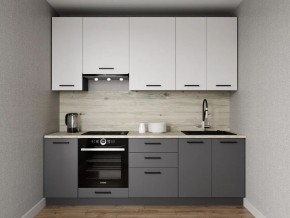 Кухонный гарнитур Меренга 2400 h950 (Стол. 38мм) в Верхней Пышме - verhnyaya-pyshma.ok-mebel.com | фото
