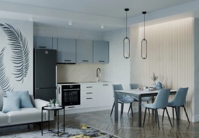 Кухонный гарнитур Ниагара 2550 (Стол. 38мм) в Верхней Пышме - verhnyaya-pyshma.ok-mebel.com | фото