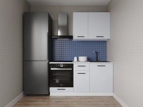 Кухонный гарнитур Смоки 1600 (Стол. 38мм) в Верхней Пышме - verhnyaya-pyshma.ok-mebel.com | фото