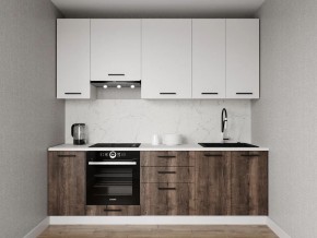 Кухонный гарнитур Старое Дерево 2400 h950 (Стол. 38мм) в Верхней Пышме - verhnyaya-pyshma.ok-mebel.com | фото