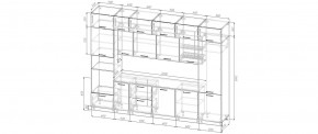 Кухонный гарнитур Старое Дерево 3400 (Стол. 26мм) в Верхней Пышме - verhnyaya-pyshma.ok-mebel.com | фото 2