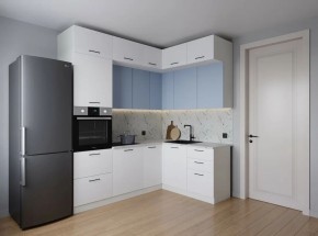 Кухонный гарнитур угловой Капри 2200*1700 (Стол. 38мм) в Верхней Пышме - verhnyaya-pyshma.ok-mebel.com | фото