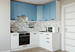 Кухонный гарнитур угловой Капри 2200х1600 h950 (Стол. 38мм) в Верхней Пышме - verhnyaya-pyshma.ok-mebel.com | фото