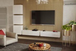 ЛИНДА Гостиная (Белый/Белый) в Верхней Пышме - verhnyaya-pyshma.ok-mebel.com | фото 3