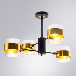 Люстра на штанге Arte Lamp Carlo A8205SP-4BK в Верхней Пышме - verhnyaya-pyshma.ok-mebel.com | фото 2