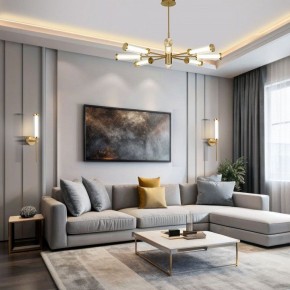 Люстра на штанге Eurosvet Stark 50386 LED латунь в Верхней Пышме - verhnyaya-pyshma.ok-mebel.com | фото 3