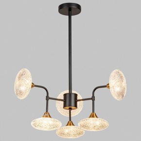 Люстра на штанге Imex MD.1232 MD.1232-6-P-BK+AGD в Верхней Пышме - verhnyaya-pyshma.ok-mebel.com | фото