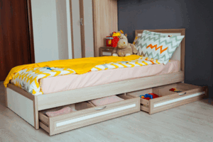 Кровать с ламелями Ostin (Остин) модуль 21 в Верхней Пышме - verhnyaya-pyshma.ok-mebel.com | фото 3