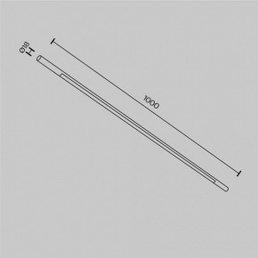 Модульный светильник Maytoni Basis C100CL-L1000-24W3-6K-BS в Верхней Пышме - verhnyaya-pyshma.ok-mebel.com | фото 6