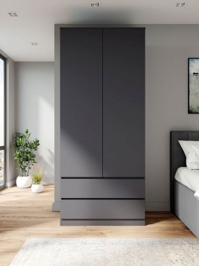 МОРИ МШ 900.2 Шкаф (графит) в Верхней Пышме - verhnyaya-pyshma.ok-mebel.com | фото 3